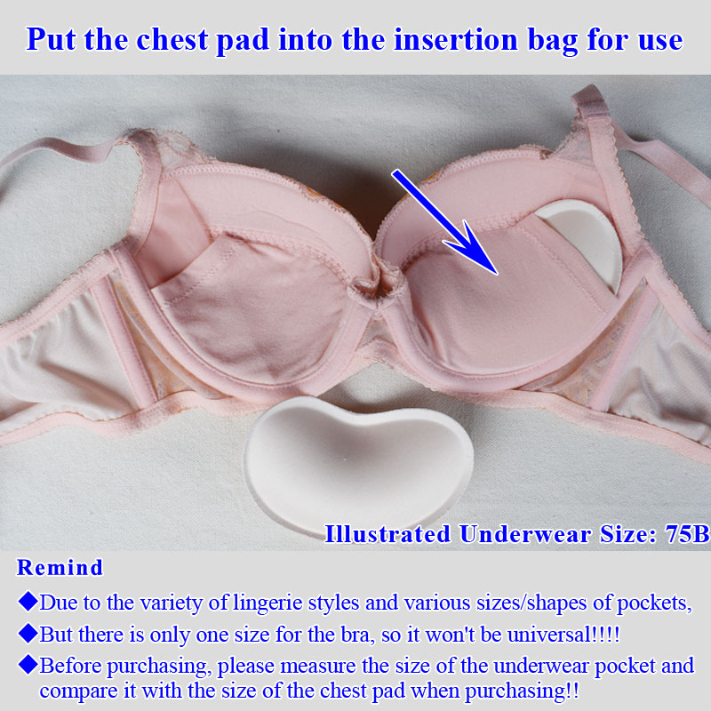 Вставка для бюстгальтера, внут – обзор и цена Push Up Bra Silicone