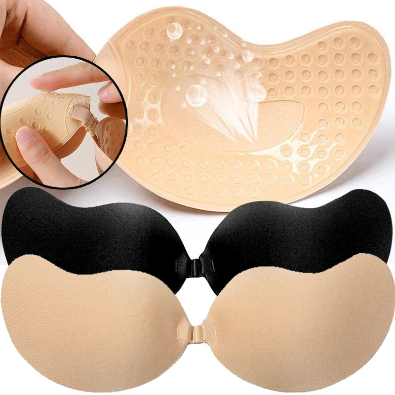 Многоразовые самоклеящиеся нак – обзор и цена Plunge Bra Push Up